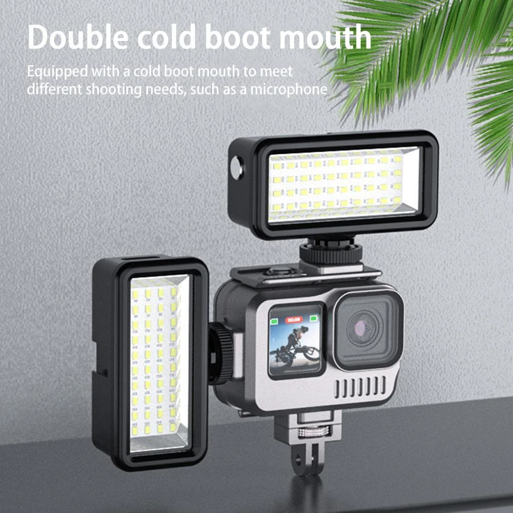 For GoPro11/10/9 Ultralight Metal Cage Hero Protective Frame Interface N1G5