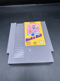 Rock 'n' Ball (NES, 1990), Box, Poster, and Sleeve, NO MANUAL