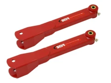 BMR Suspension Trailing Arms Rear Red Non-Adjustable for 2010-2015 Chevy Camaro