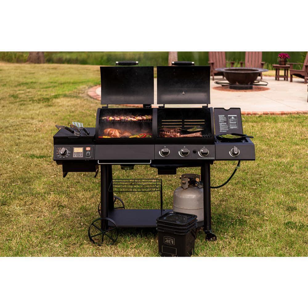 OKLAHOMA JOE Pellet Grill 48.1"x68.8"x30.8" Black w/Digital Temperature