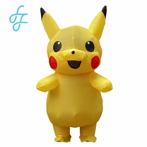 Pokemon Pikachu Inflatable Clothes Adult Children Performance Clothe Cartoon Dre - Picture 3 of 14