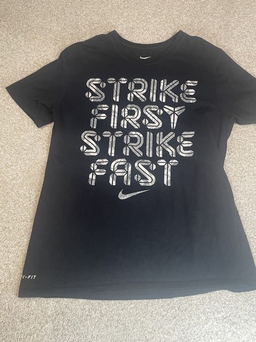 Nike Kobe Bryant Strike First Strike Fast Shirt Medium Athletic Cut Dri-Fit