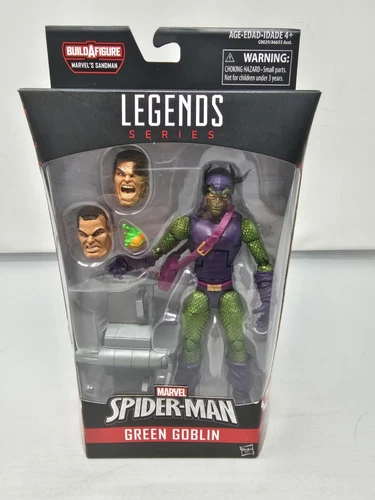 GOBLIN VERDE - Hasbro Marvel Legends 2016 SELLADO Sandman BAF Spider-Man 