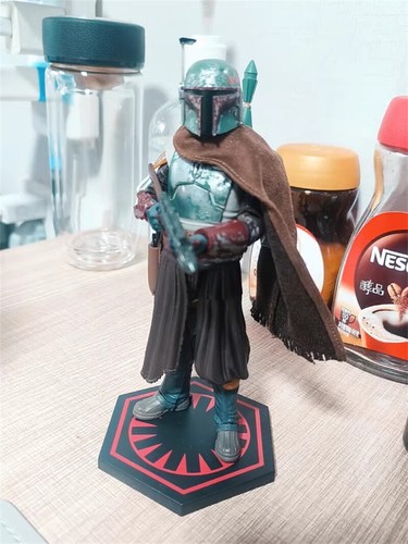 1/12 Scale Wired Cape Cloak for 6" 7" Star Wars Mandalorian【No figure】 - Picture 8 of 16