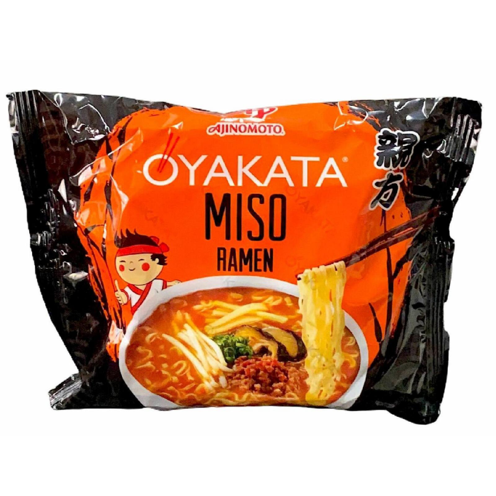 Noodles Oyakata Miso Ramen Gusto Miso Busta da 89 di 63 g Asian Food Ramen
