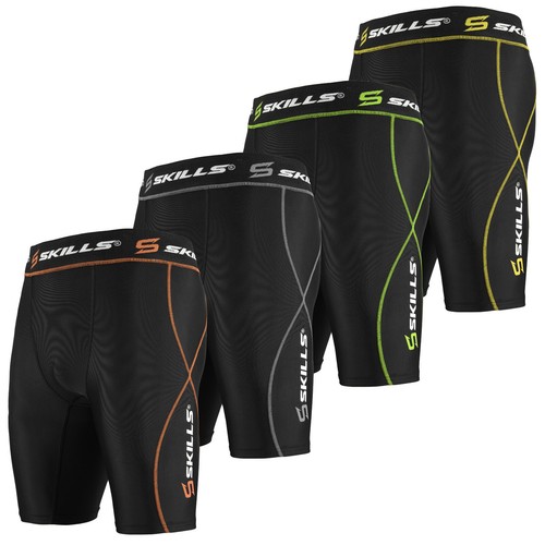 Men's Compression Shorts Sports Briefs Skin Tight Fit Gym Running Base layer - Picture 8 of 12