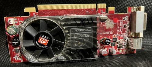 Carte Graphique ATI Radeon HD3450, 256 Mo, PCI-e, Avec Adaptateur, Occasion