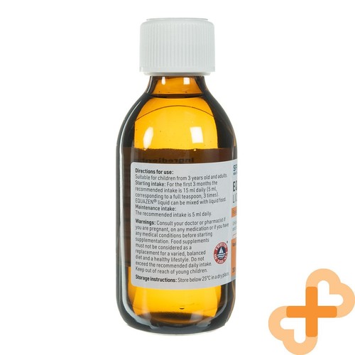 EQUAZEN Vanilla Flavor Drink 200ml Omega-3 and Omega-6 Fatty Acids Supplement - Picture 16 of 20