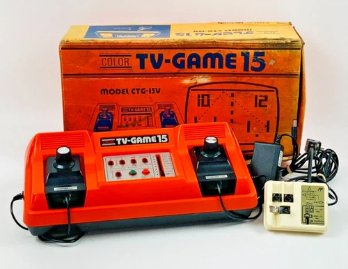 Nintendo Color TV GAME 15 Console Boxed CTG-15V Tested No manuals included