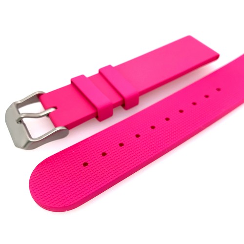Bonetto Cinturini Modelo 270 Suave Caucho Italiano Pulsera 18, 20, 22 - Imagen 4 de 25