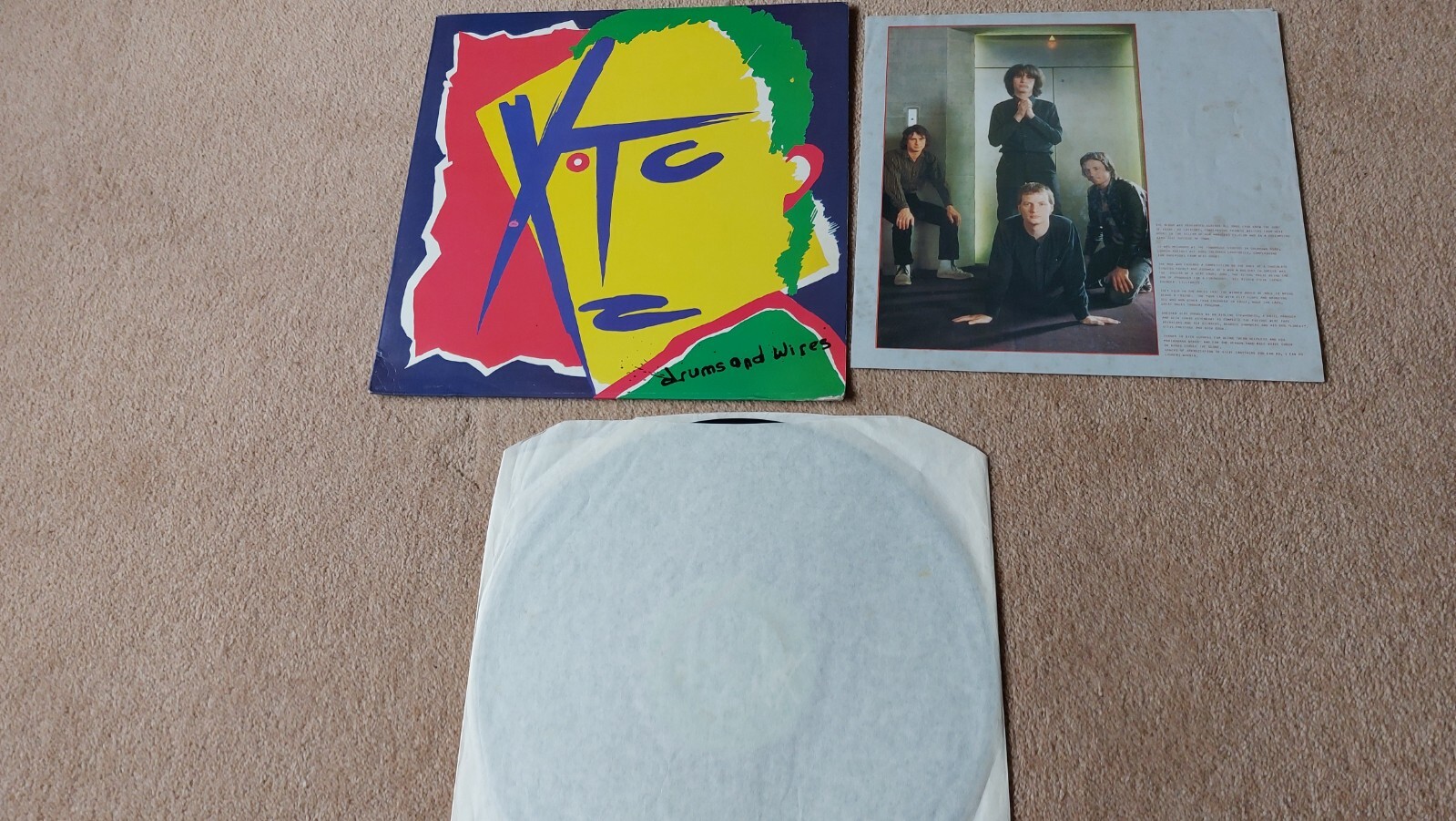 XTC Drums & Wires 12" vinyl / Excellent condition eBay