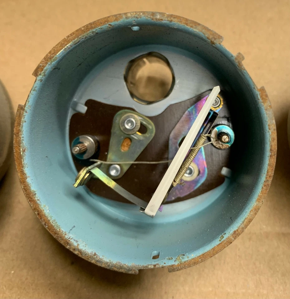 Jensen Interceptor Jaeger Medidores Internos Temperatura del Aceite Combustible Batería Speedo Foto 3 de 4