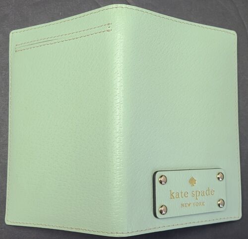 EUC Kate Spade New York NY Türkis/Hellblau Leder Reisepassetui - Bild 2 von 15
