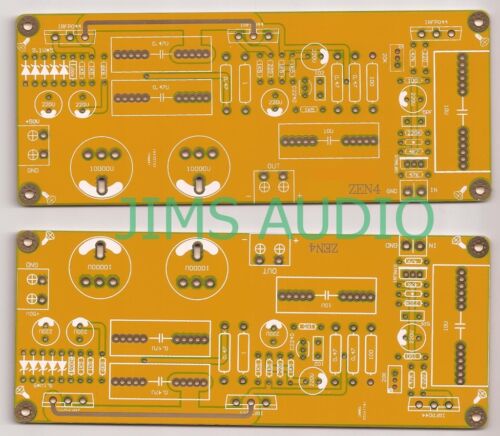 10W Mosfet pure class A SE amplifier PCB Zen 4 ! - Picture 1 of 1