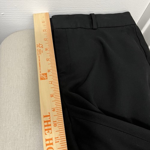 Banana Republic Ryan Petite 10 Black Women's Pants Capsule Professional Slacks - Picture 10 of 12
