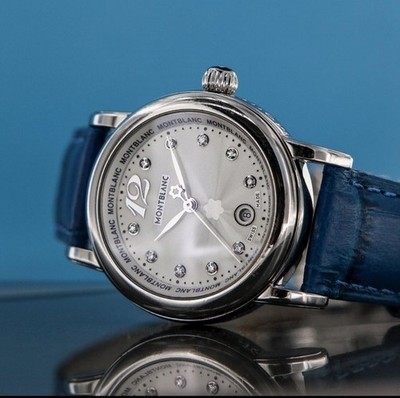 Montblanc Meisterstück 7079   Dama   32mm   Cuarzo   Diamantes   Año 2005Marca