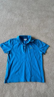 Lacoste Poloshirt Jungen blau Alter 14.