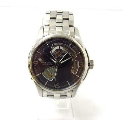 HAMILTON H325651 Jazzmaster Open Heart Automatik funktioniert