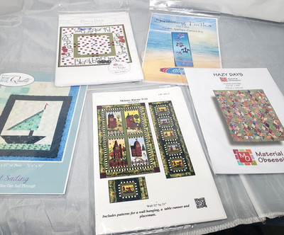 Quilting Sewing Patterns Mixed Brands- Lot Of 5