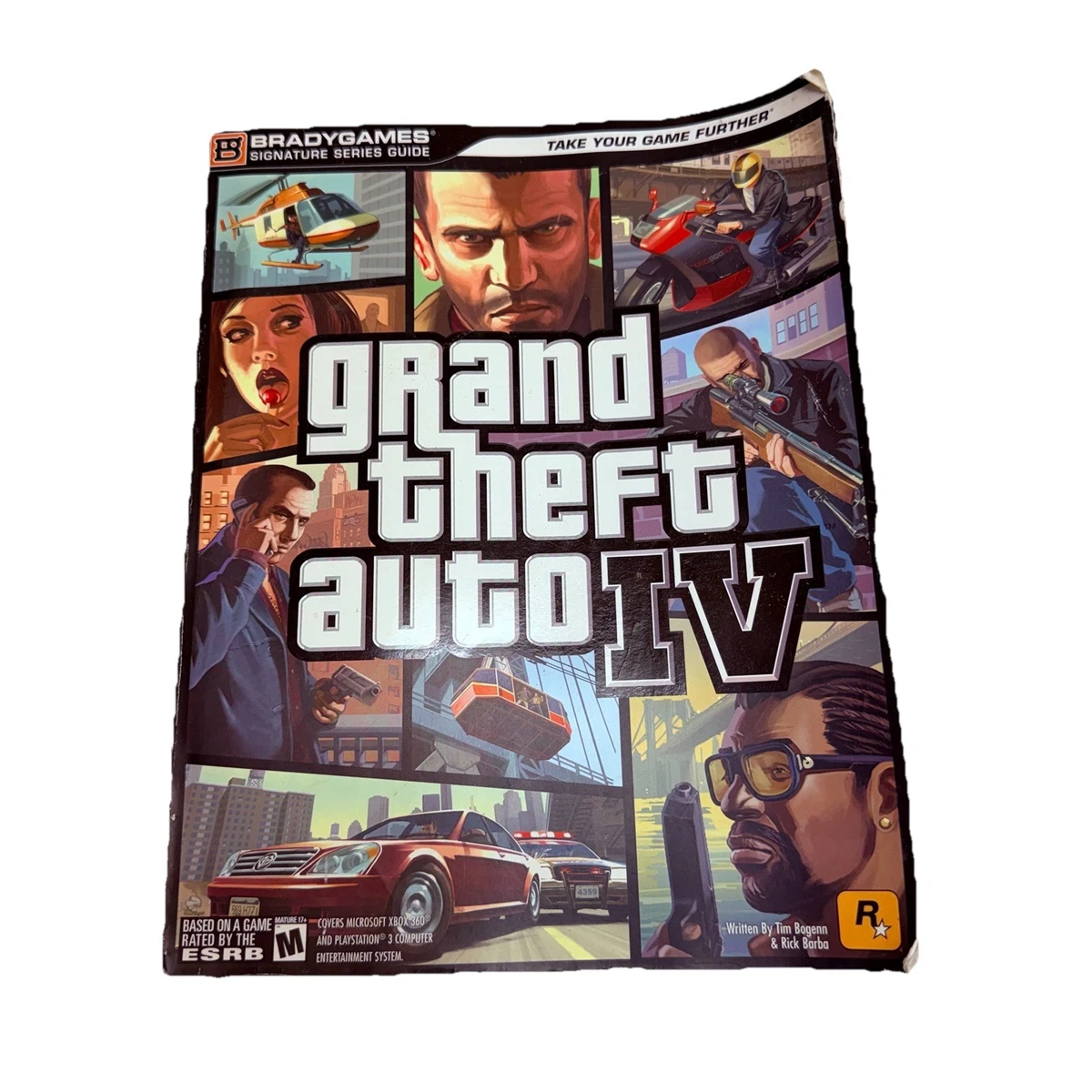 GRAND THEFT AUTO 4 STRATEGY GUIDE ENGLISH STANDARD VERSION NEVER USED