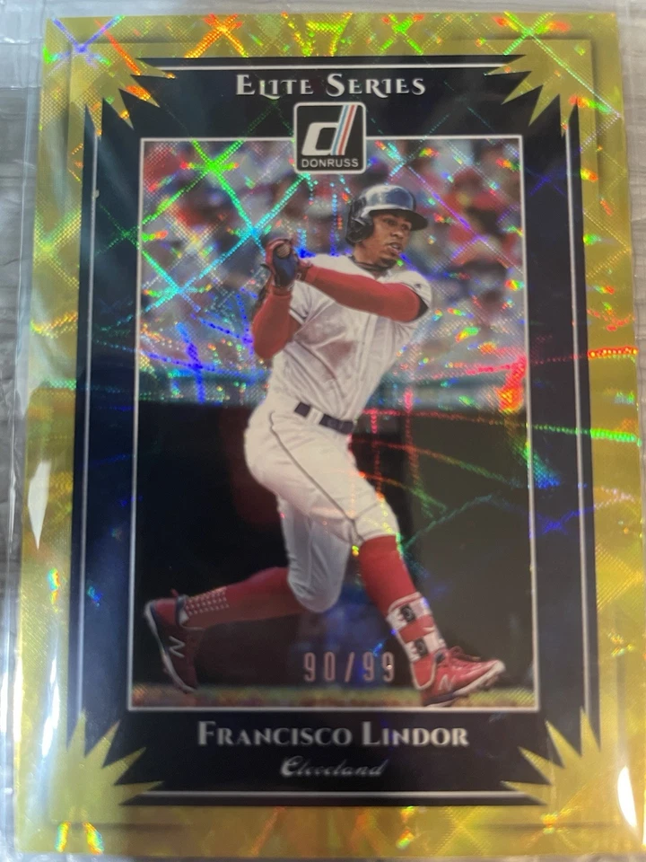 Panini Donruss 2019 - Elite Series Francisco Lindor #ES9/999 Foto 3 de 4