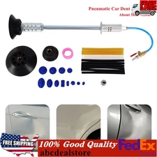Air Pneumatic Dent Puller Car Auto Body Repair Suction Cup Tools w/ Slide Hammer
