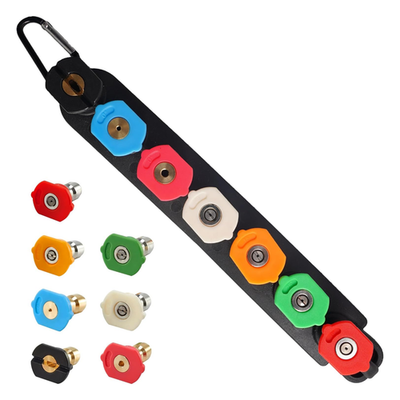 #ad Pressure Washer Nozzle Tips 7PCS 1 4 Quick Connect 4000 PSI Set Holder $14.99