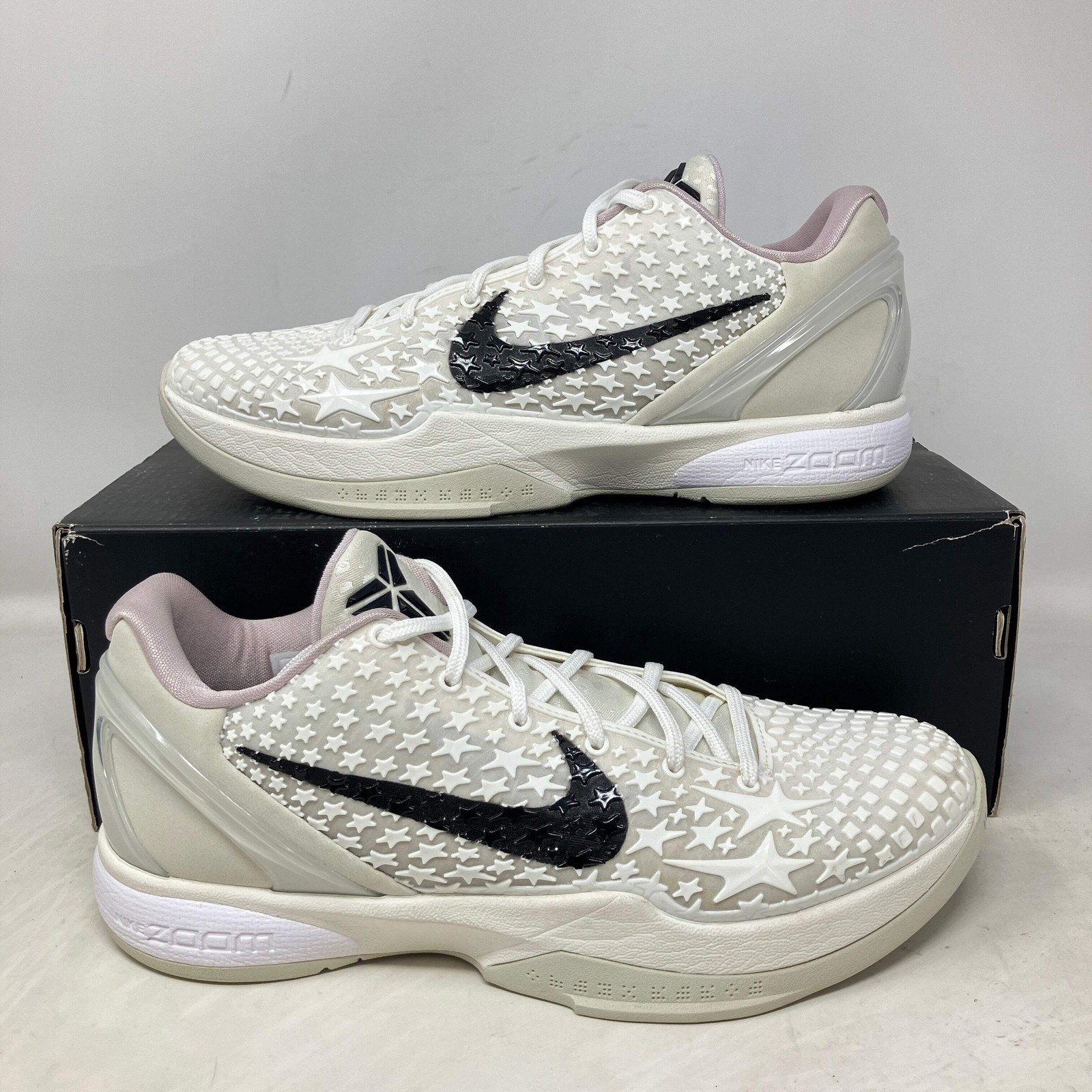 Size 9 Men Nike Kobe 6 Protro Sail All-Star Pre O… - image 2