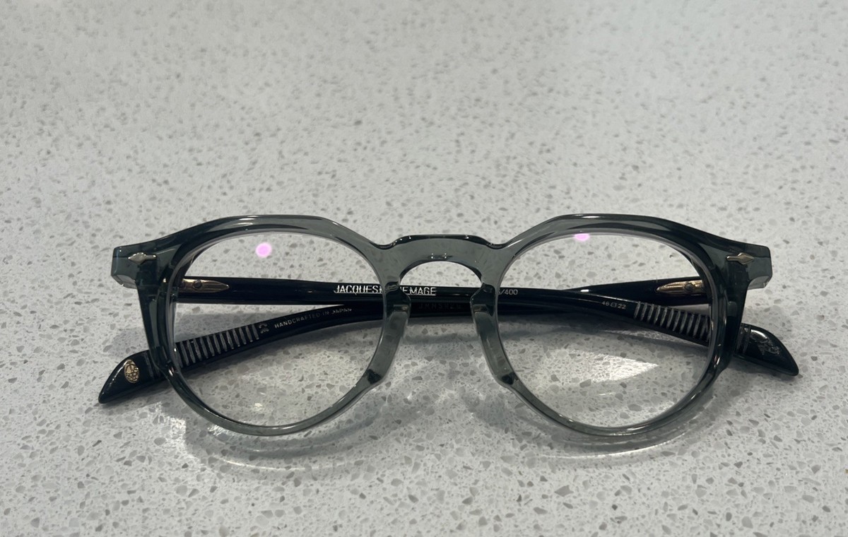 Jacques Marie Mage eyeglasses Frame Sheridan Black Fade RARE