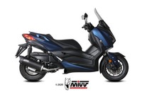 Auspuff Zugelassen Mivv Mover Inox Schwarz Yamaha X-MAX 400 2017 - 2020