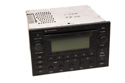 Autoradio original VW Delta 6 Radio Golf IV Paassat B5 3BG 3B7035195 A mit Code