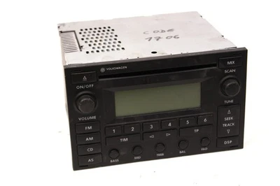 Autoradio original VW Delta 6 Radio Golf IV Paassat B5 3BG 3B7035195 A mit Code - Bild 1 von 2