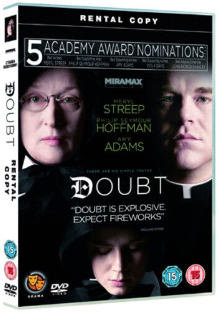 DOUBT DVD FREE SHIPPING