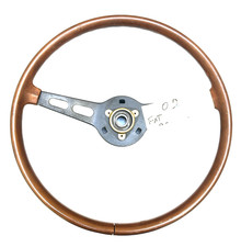 Volante STERZO corona in legno Innocenti Mini Cooper Leyland AUTO D'EPOCA