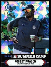 2021 Bowman Chrome 2020 Summer Camp Atomic Refractor 112/150 Robert Puason TS8