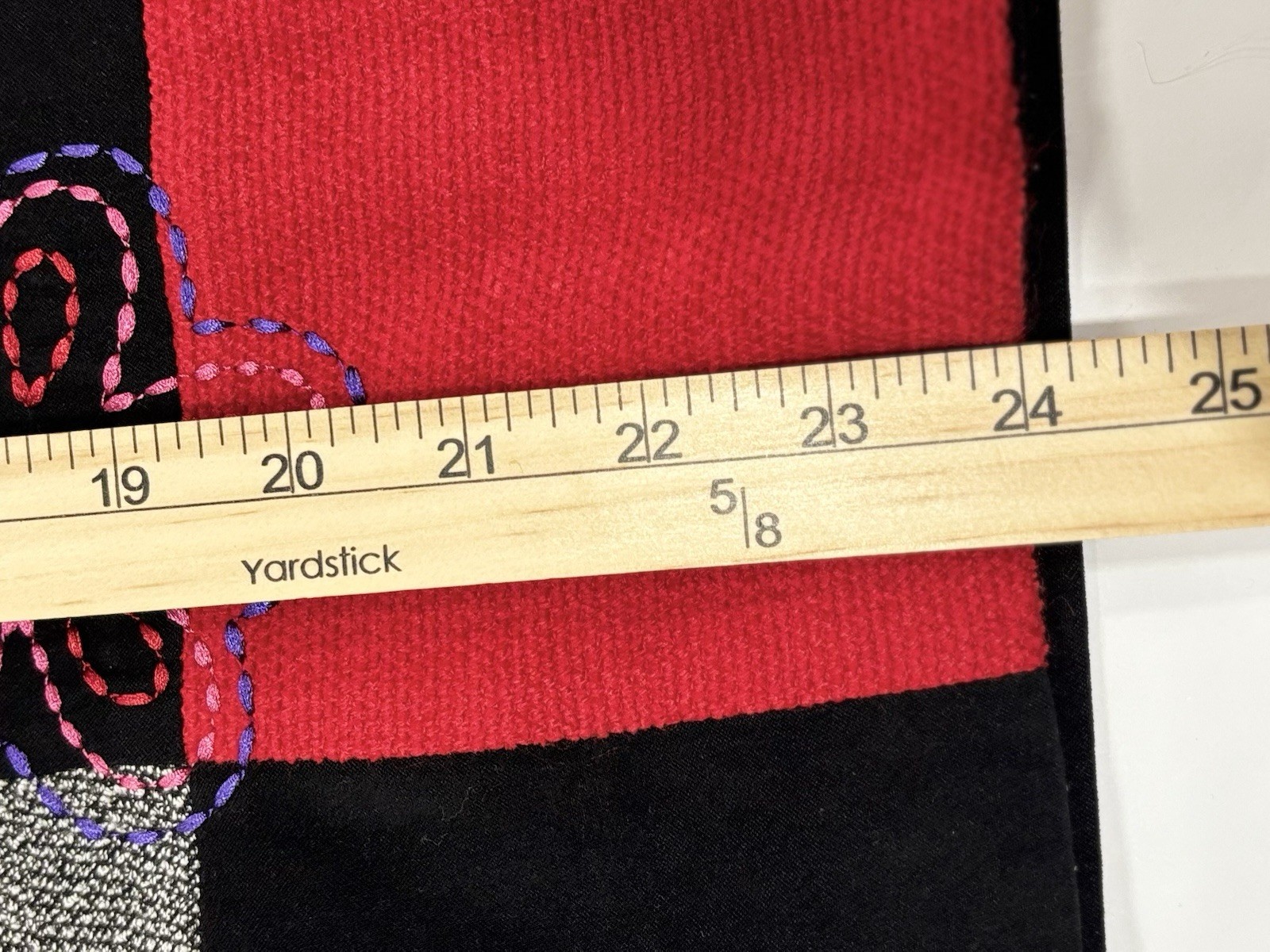 Koret Patchwork Jacket Women’s Large Black Floral… - image 6