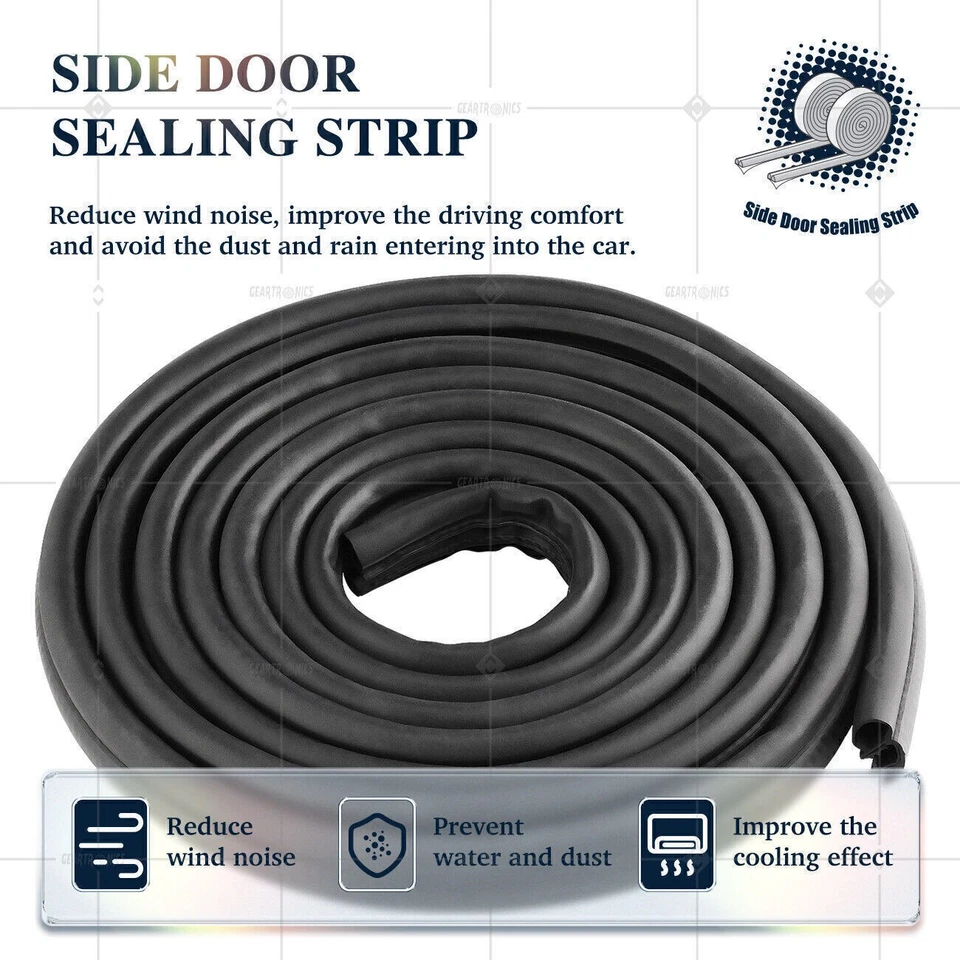 FOR RENAULT TRAFIC / TRAFFIC SLIDING DOOR WEATHERSTRIP / SEAL 91165906 - Image 2 of 4