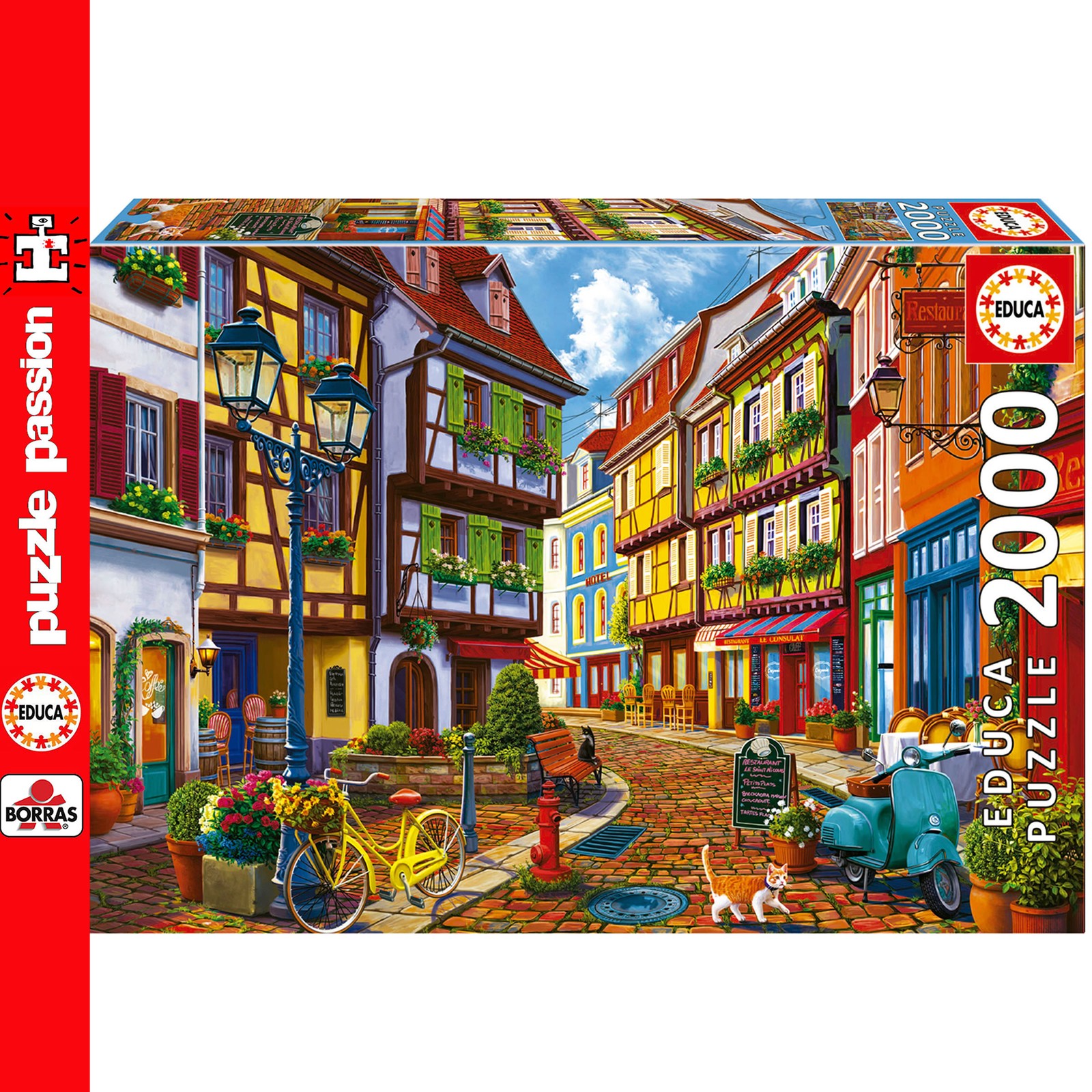 Educa BRIGHT STREET 2000pc Super Deluxe Jigsaw Puzzle19945