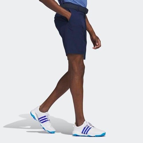 Pantalones cortos de golf Adidas Ultimate365 8,5 pulgadas para hombre nuevos con etiquetas, azul marino universitario, 34" - Imagen 5 de 7
