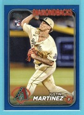 2024 Topps Series 1 - Justin Martinez #325 Royal Blue (RC)