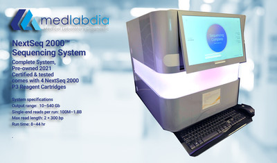 Illumina NextSeq 2000 - cutting-edge next-generation sequencing MFY 2022