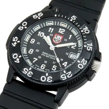 Luminox Navy Seal 3000 Black Dial Carbonox Rubber Watch New MS From Japan