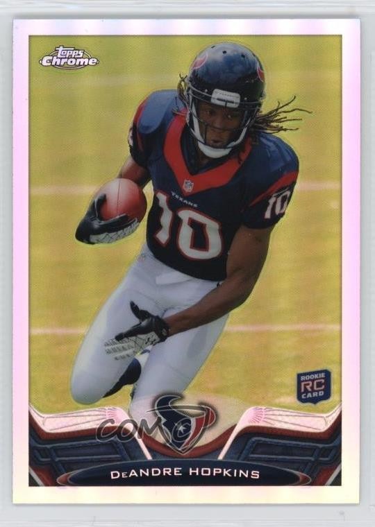 2013 Topps Chrome Refractor DeAndre Hopkins #154 3zh