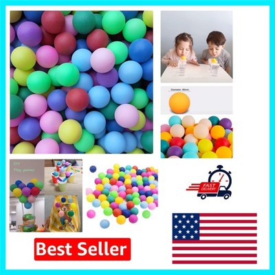 Durable 70-Piece Colorful Table Tennis Balls - Perfect for DIY Projects
