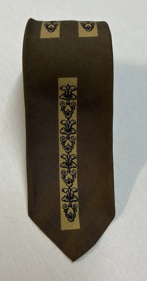 "Corbata de cuello vintage de colección de autógrafos de Jeralé de los años 50 y 60 RARA Rockabilly usada en excelente estado" Foto 3 de 4