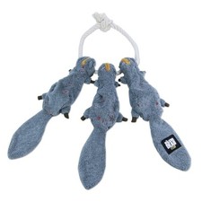 Walking Dead Daryl's Squirrels-on-a-Rope Plush Tug Toy