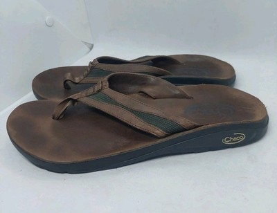 Chaco Classic Flip Flops Mens Size 9 Sandals Brown Beach  display picture 2