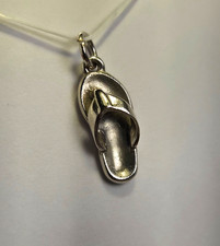 James Avery Retired 925 Sterling Silver Flip Flop Sandal Charm