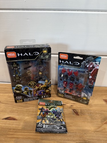 NEW Halo Mega Construx Pro Builders UNSC Marine Defense Breacher Exosuit Infin 3 - Picture 1 of 9