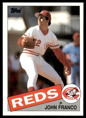1985 Topps John Franco B Football Cards #417